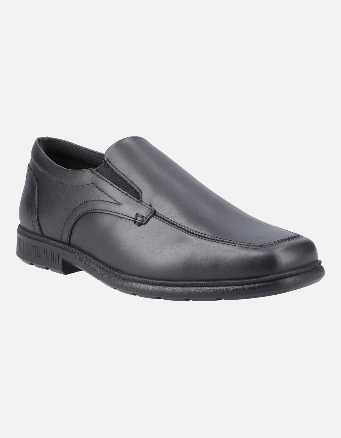 Carpenter Leather Boys's Black Loafers, 6 of 5