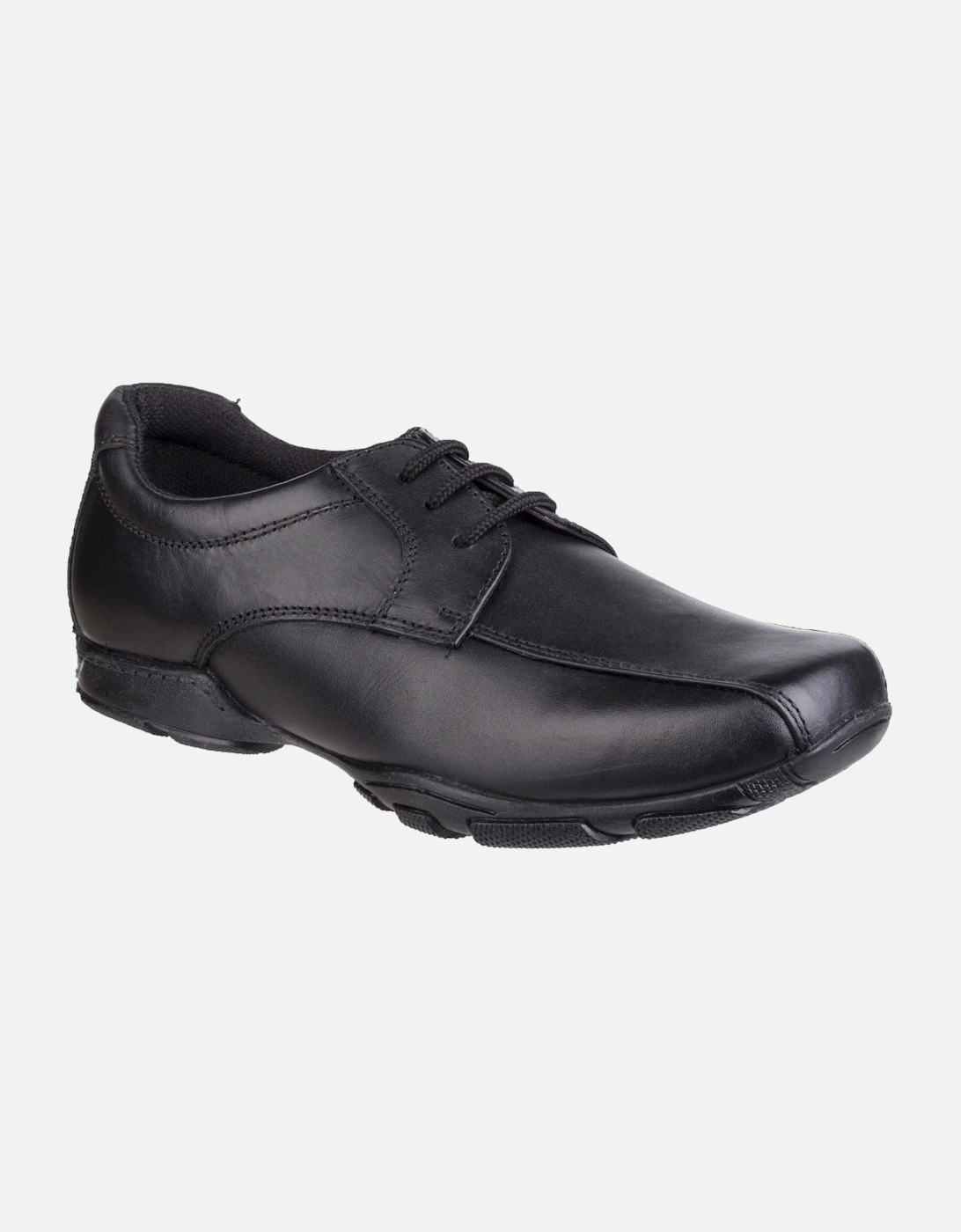 Vincente Senior Leather Boys's Black Loafers, 8 of 7