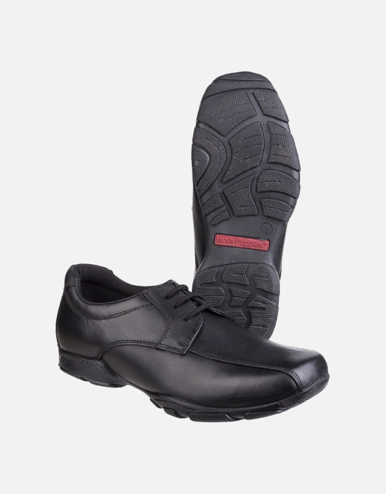 Vincente Senior Leather Boys's Black Loafers
