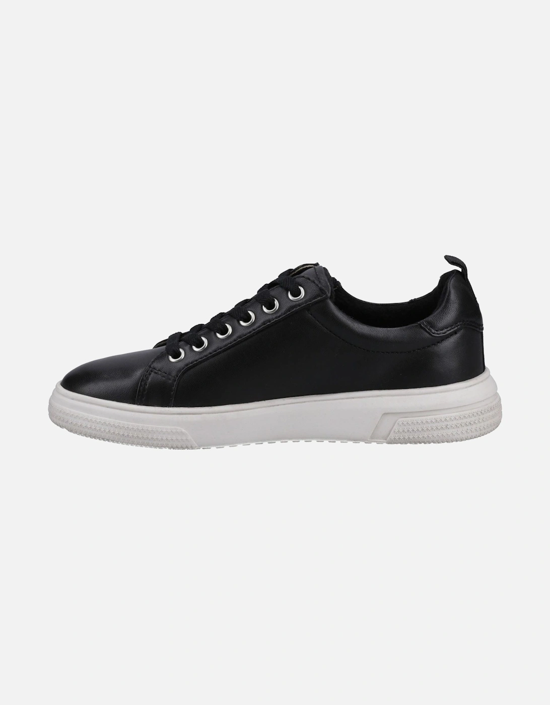 Martha Leather Women's Black Trainers