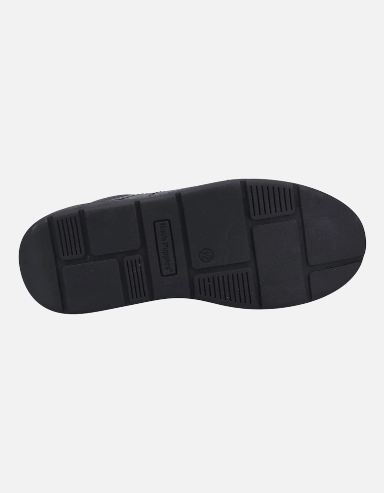 Robert JNR Leather Boys's Black Lace-Up Shoes