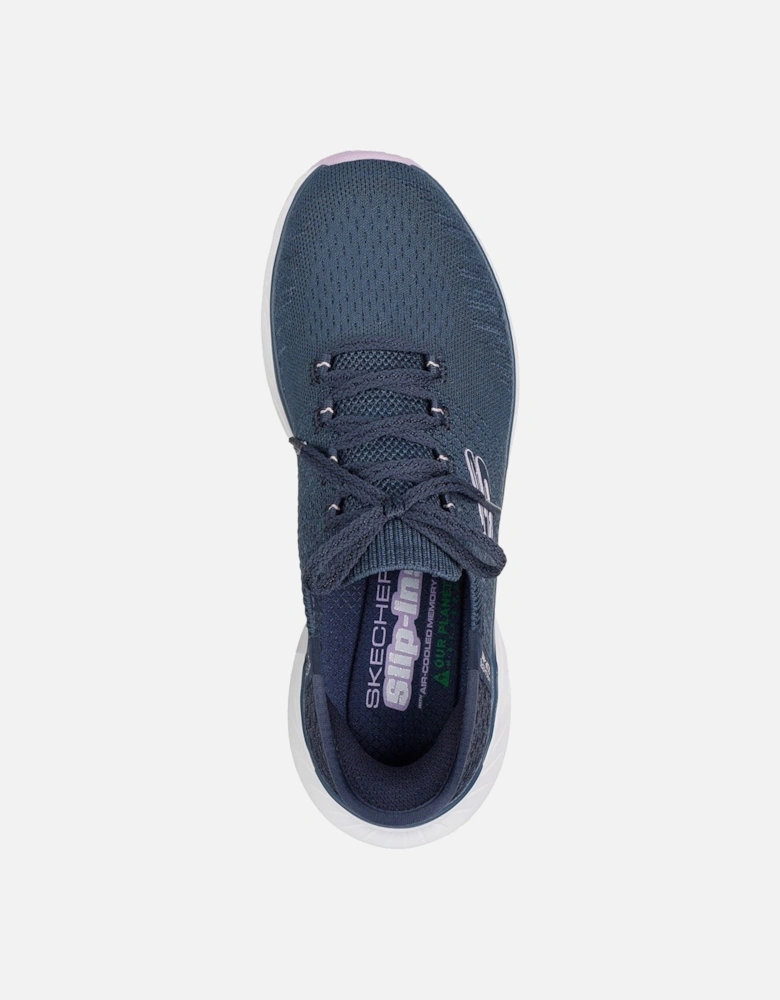 Edgeride Impression Textile Women's Navy/Lavender Trainers