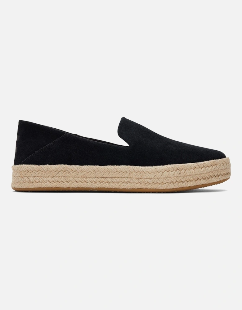 Carolina 100% Cow Women's Black Espadrilles