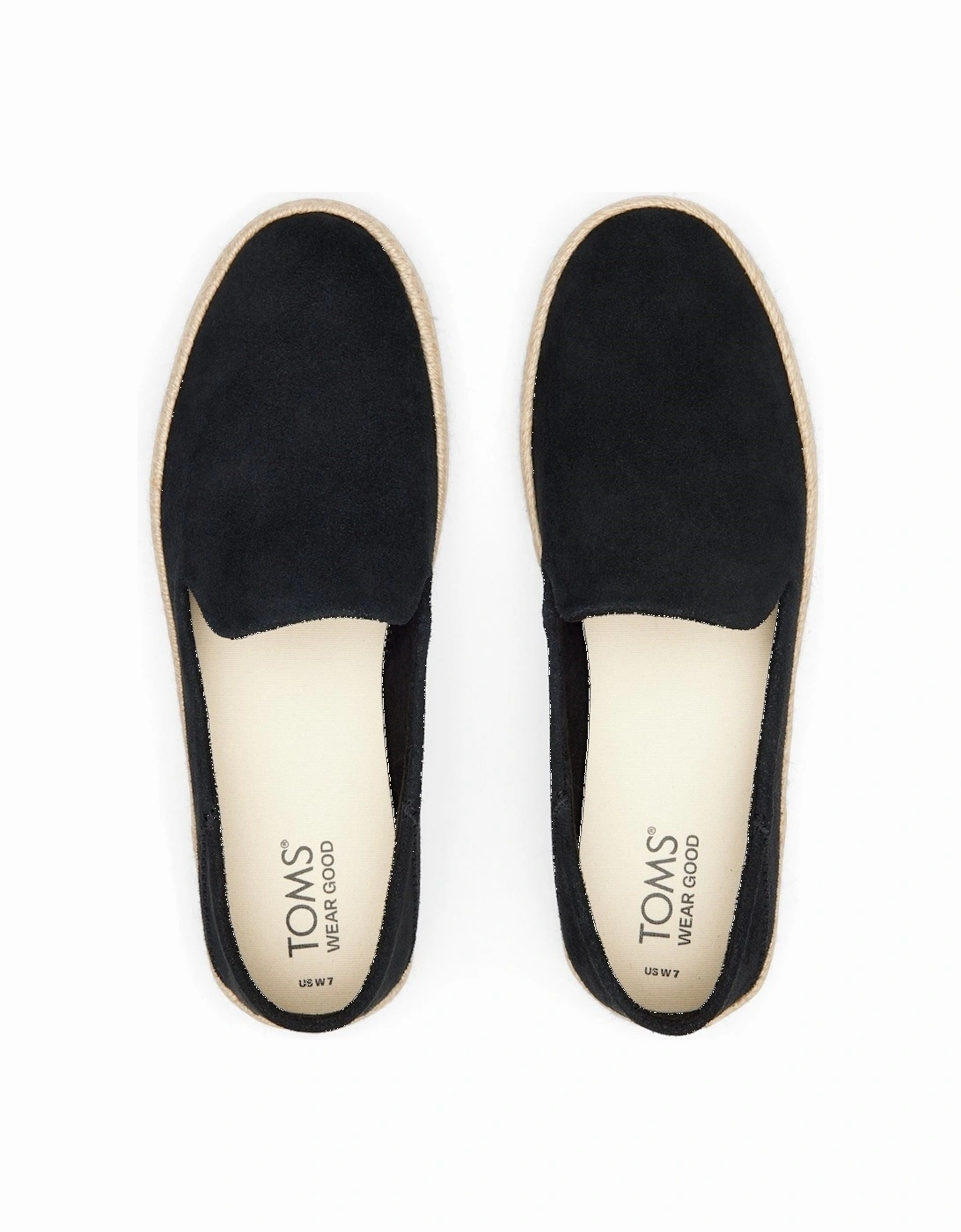Carolina 100% Cow Women's Black Espadrilles