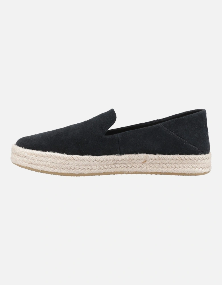 Carolina 100% Cow Women's Black Espadrilles
