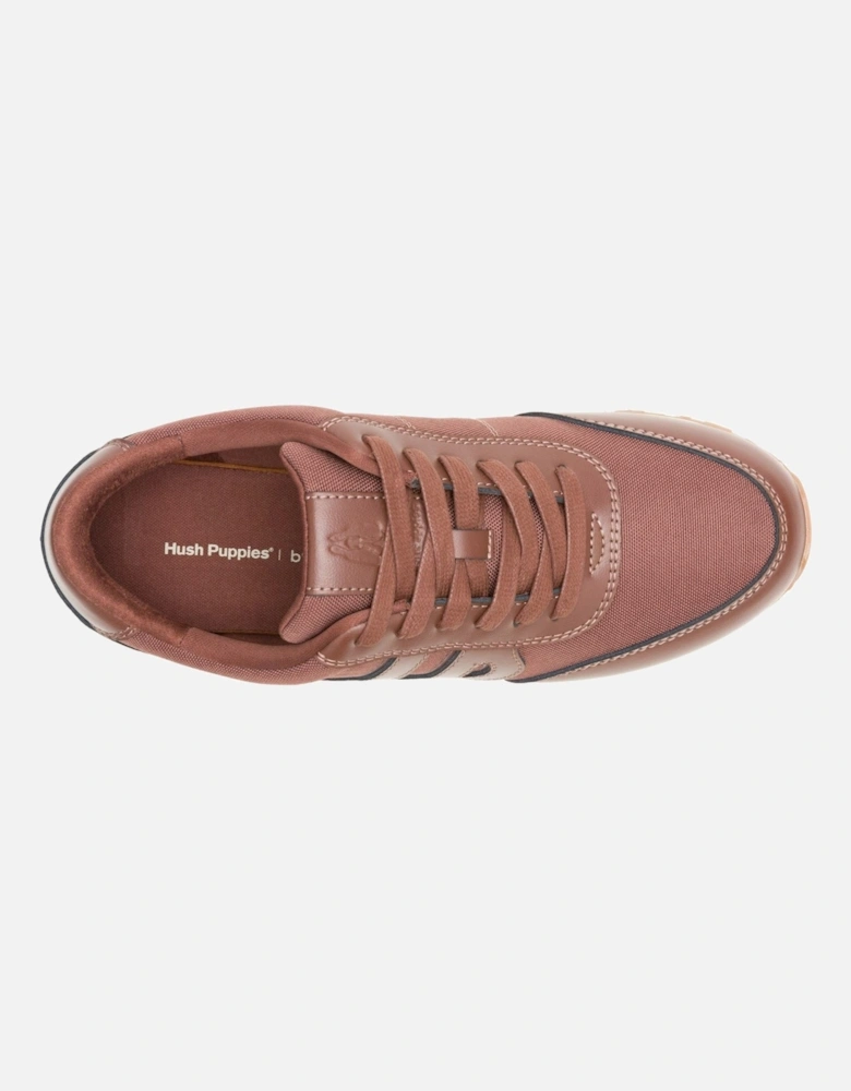 Seventy8 Leather Men's Cognac Trainers