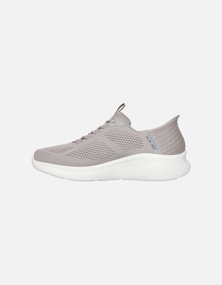 Skech-Lite Pro Primebase Textile Men's Taupe/Brown Trainers
