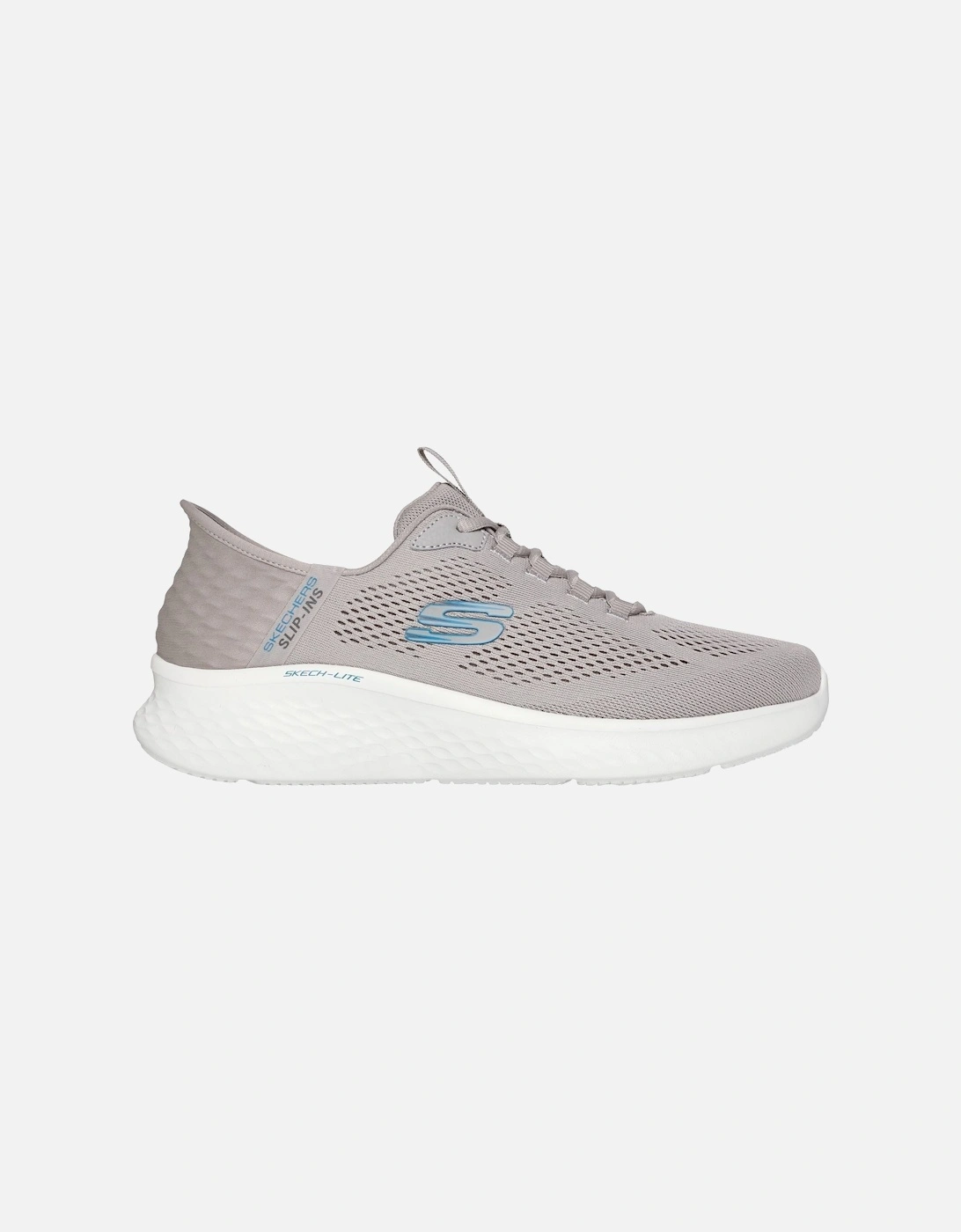 Skech-Lite Pro Primebase Textile Men's Taupe/Brown Trainers