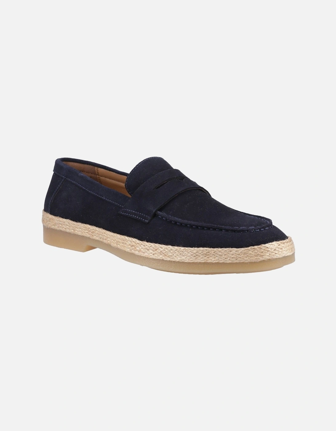 Hush Puppies Men's Blue Laurence Loafers - Image 5