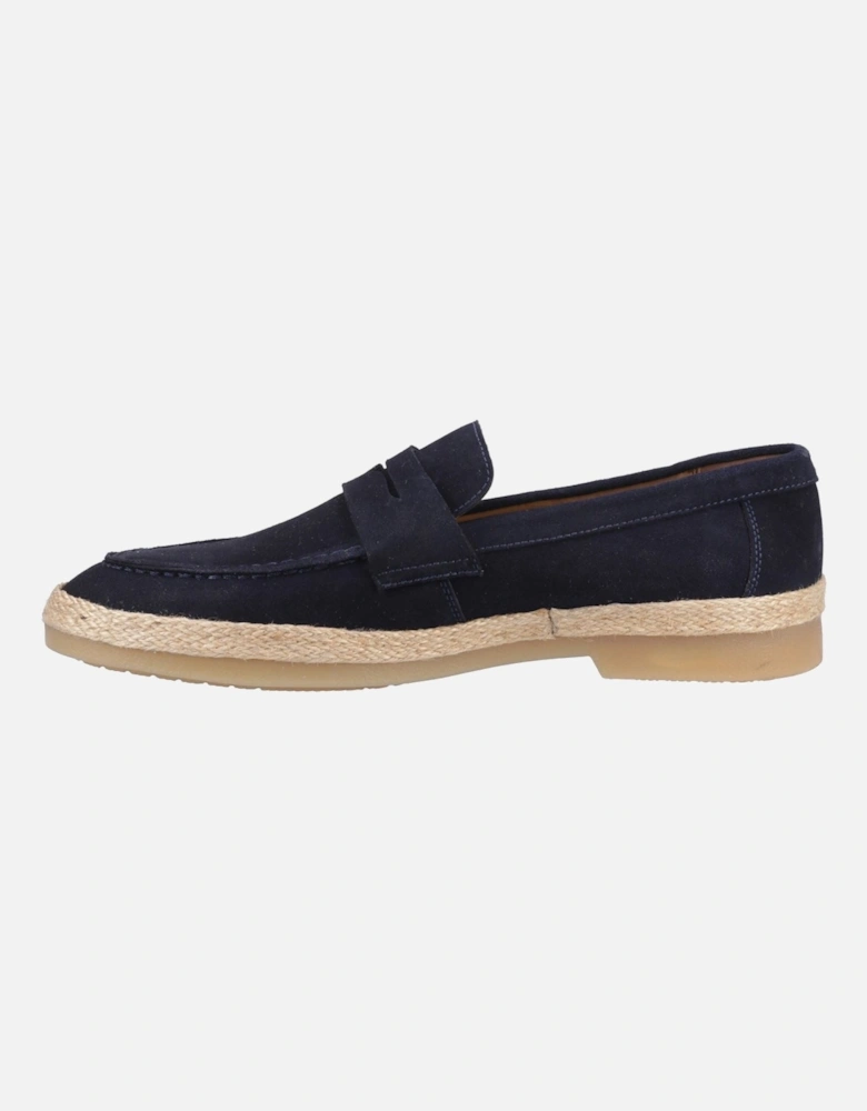 Laurence Suede Men's Navy Loafers