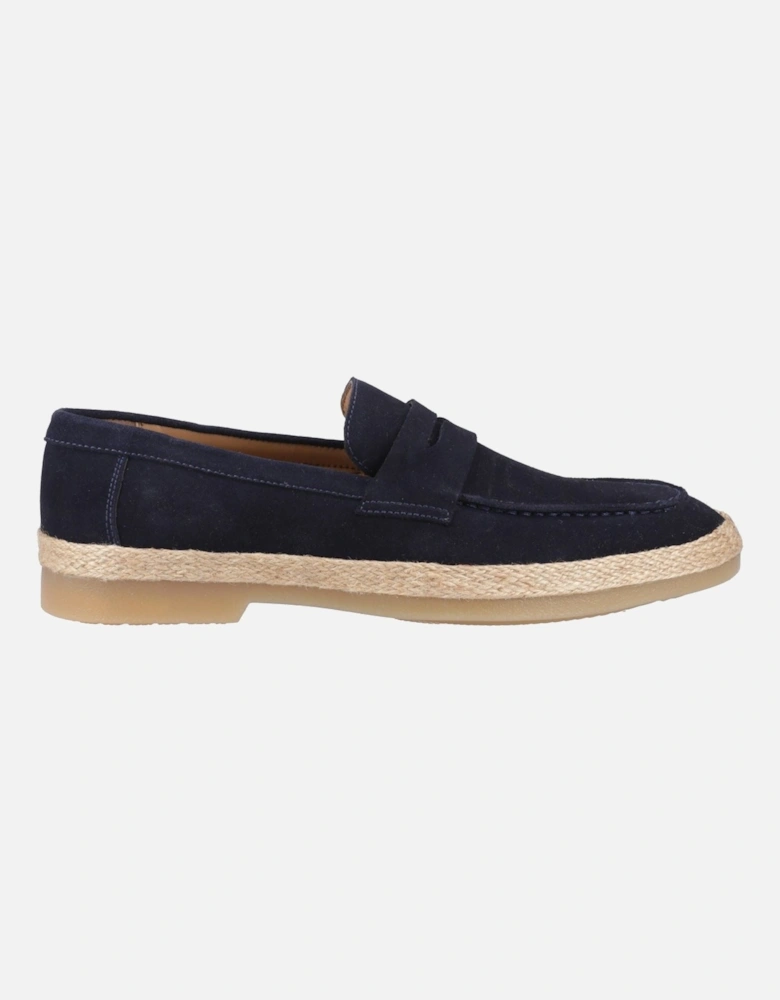 Laurence Suede Men's Navy Loafers
