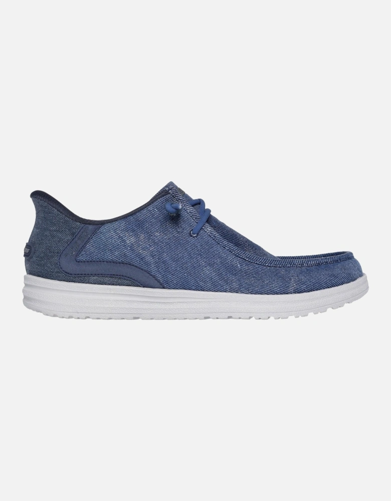Melson Coronado Textile Men's Denim Moccasins Shoes
