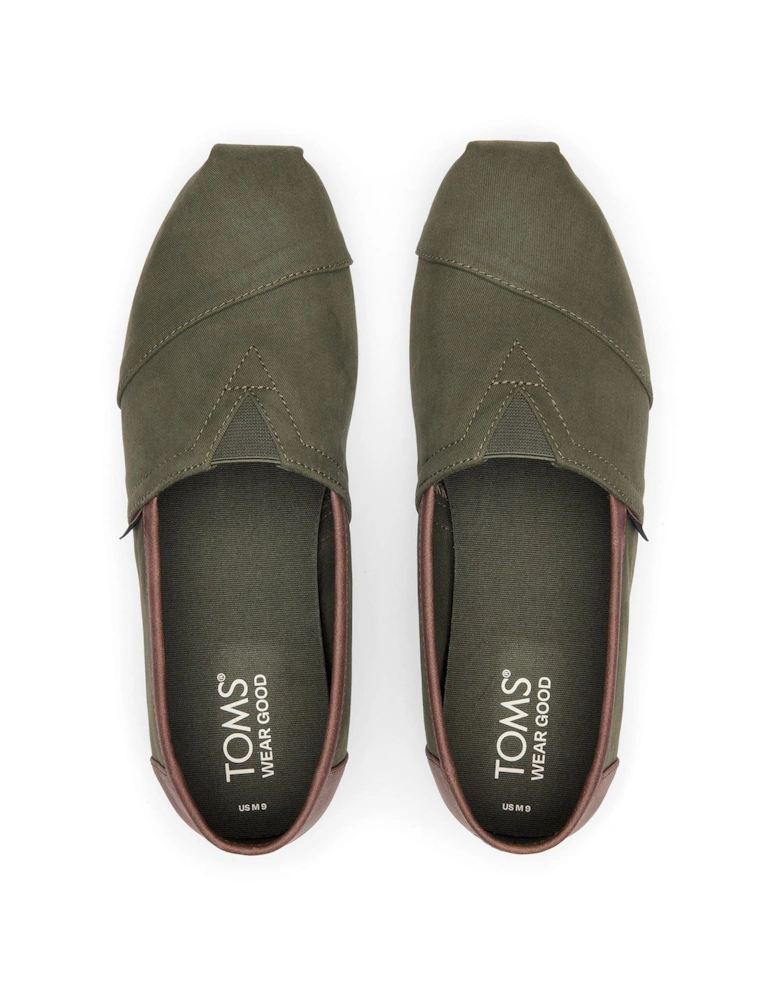 Alpargata Classic Cotton Blend Men's Dark Sage Espadrilles