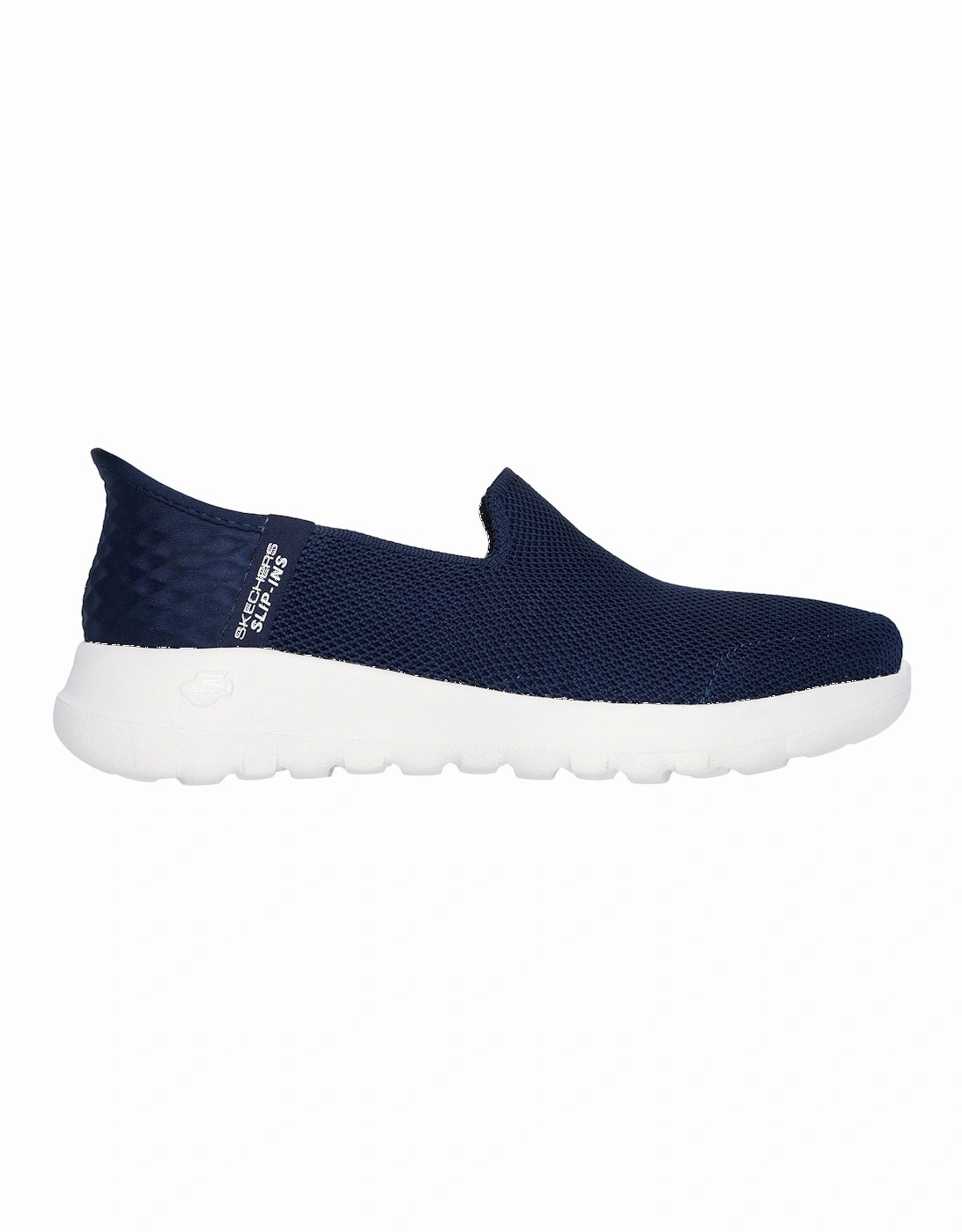 Joy Vela Textile Women's Navy/White Trainers