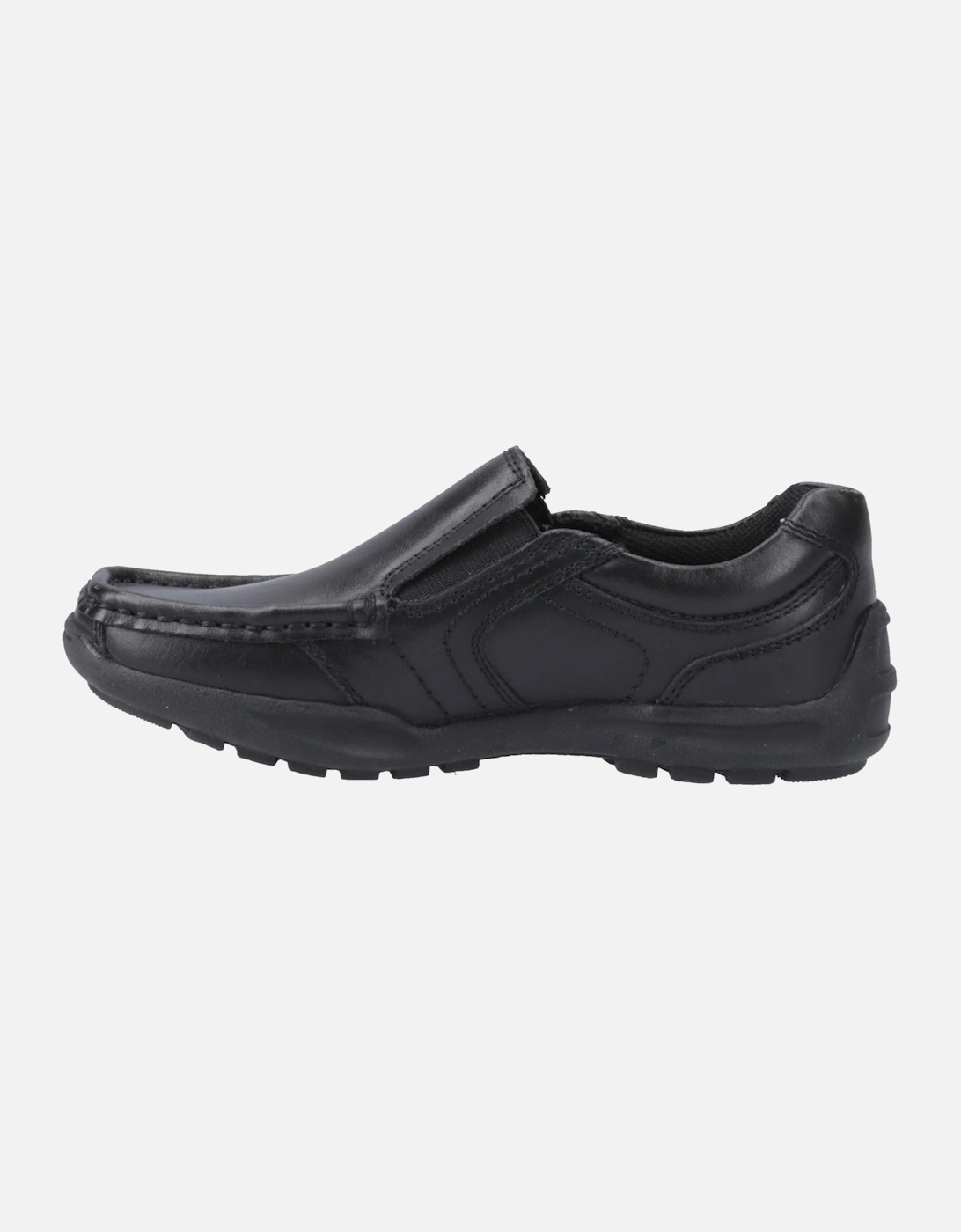 Morgan Leather Boys's Black Loafers