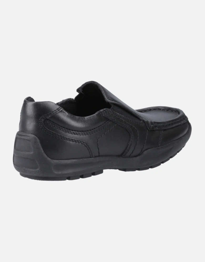 Morgan Leather Boys's Black Loafers