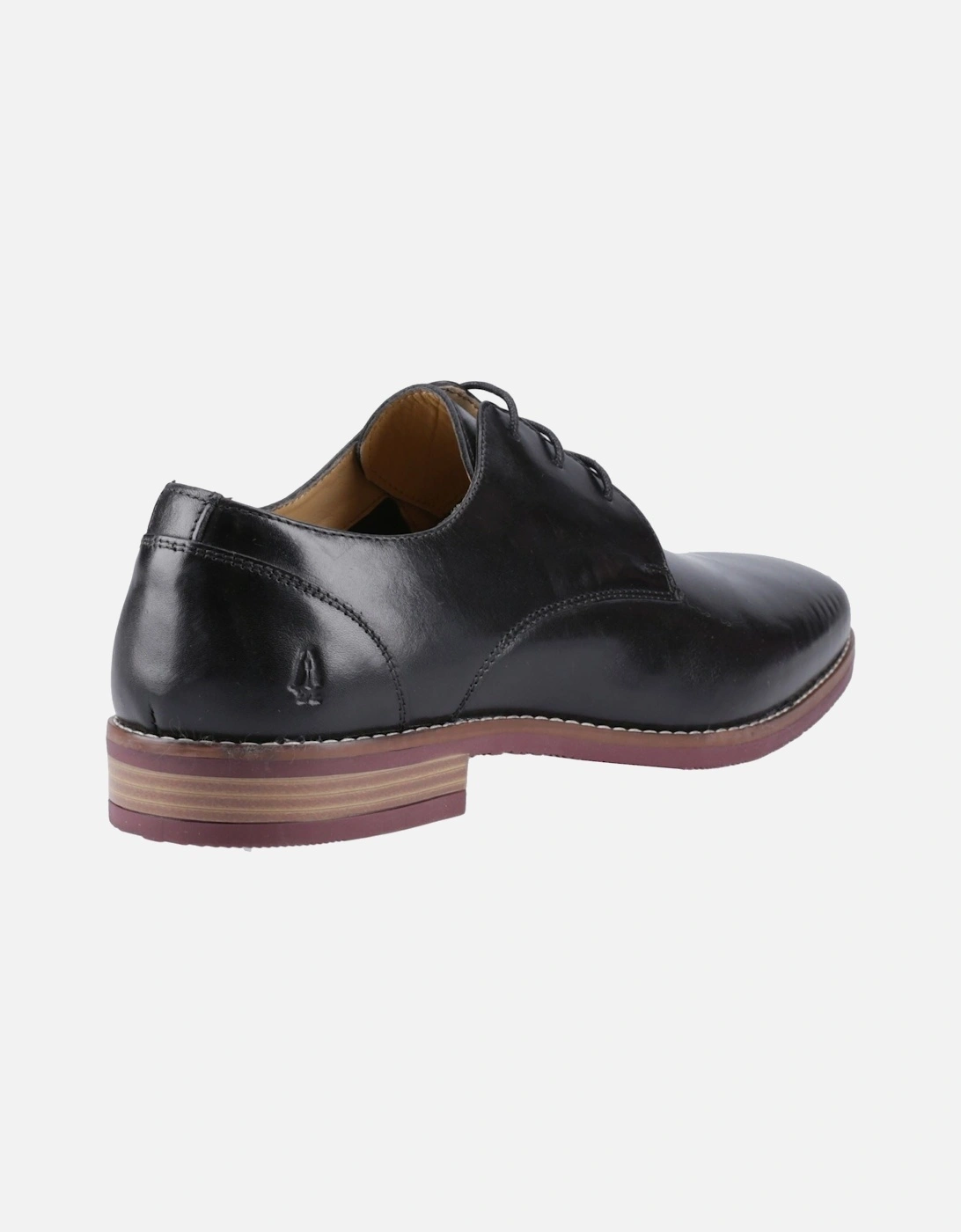 Mike Leather Men's Black Lace-Up Shoes