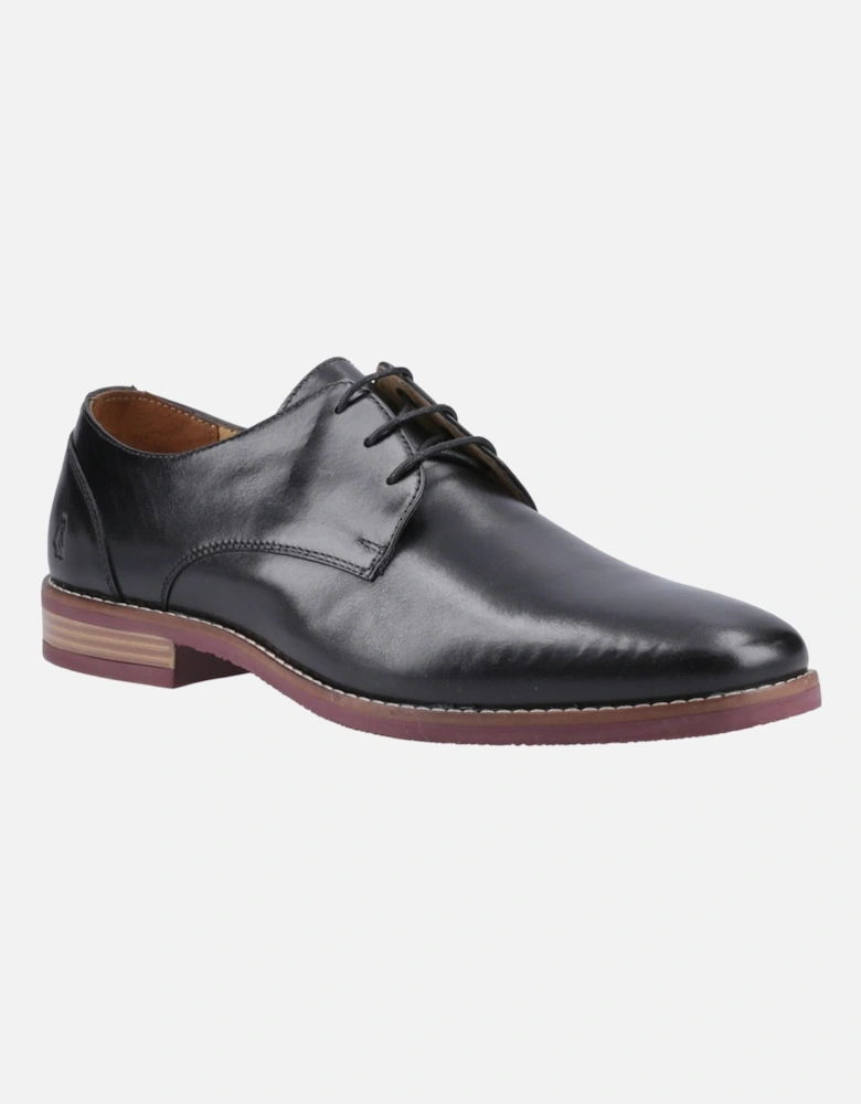 Mike Leather Men's Black Lace-Up Shoes