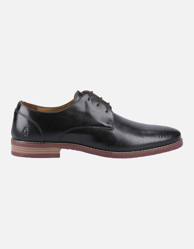 Mike Leather Men's Black Lace-Up Shoes