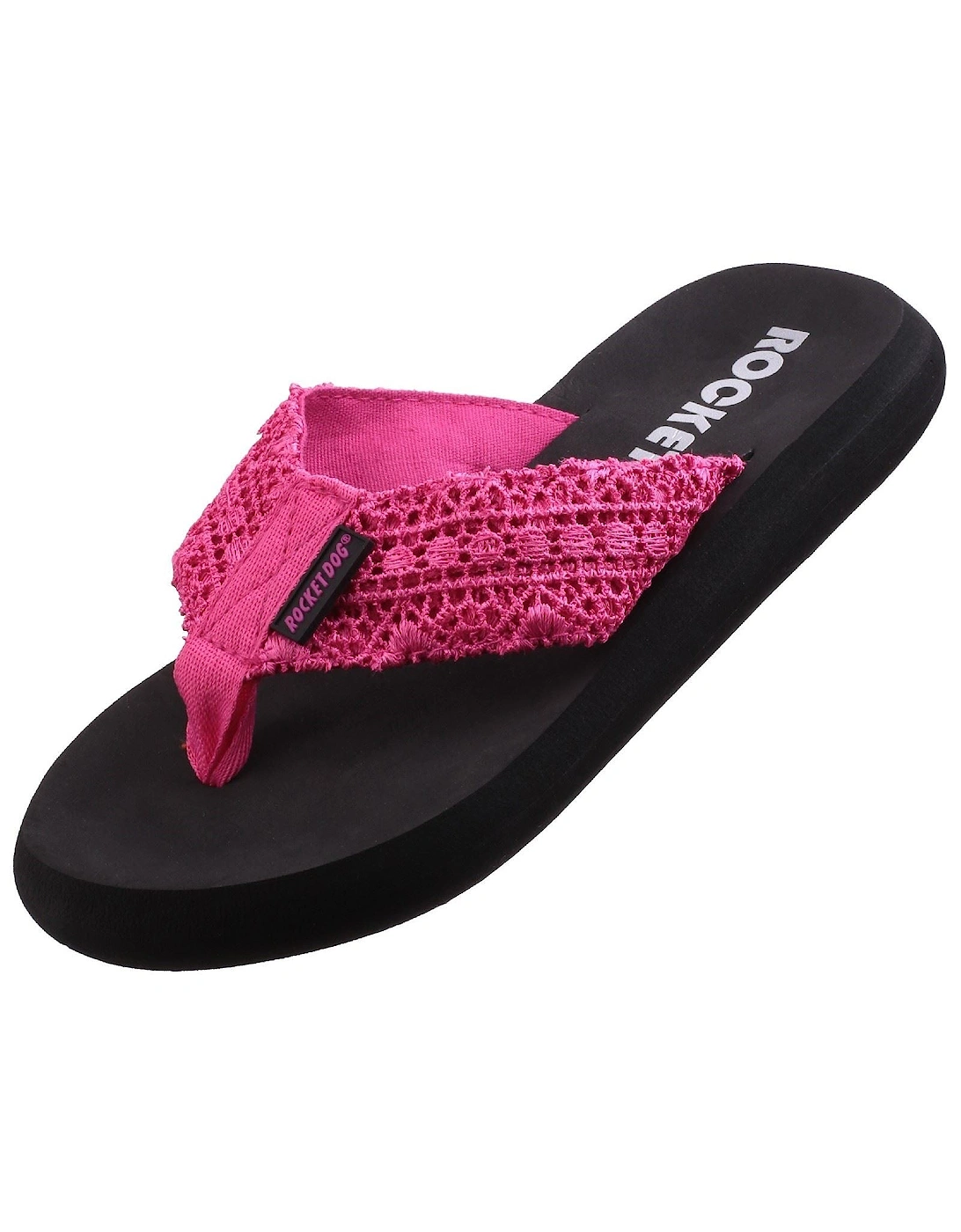 Spotlight Lima Fabric Women's Pink Flip Flops