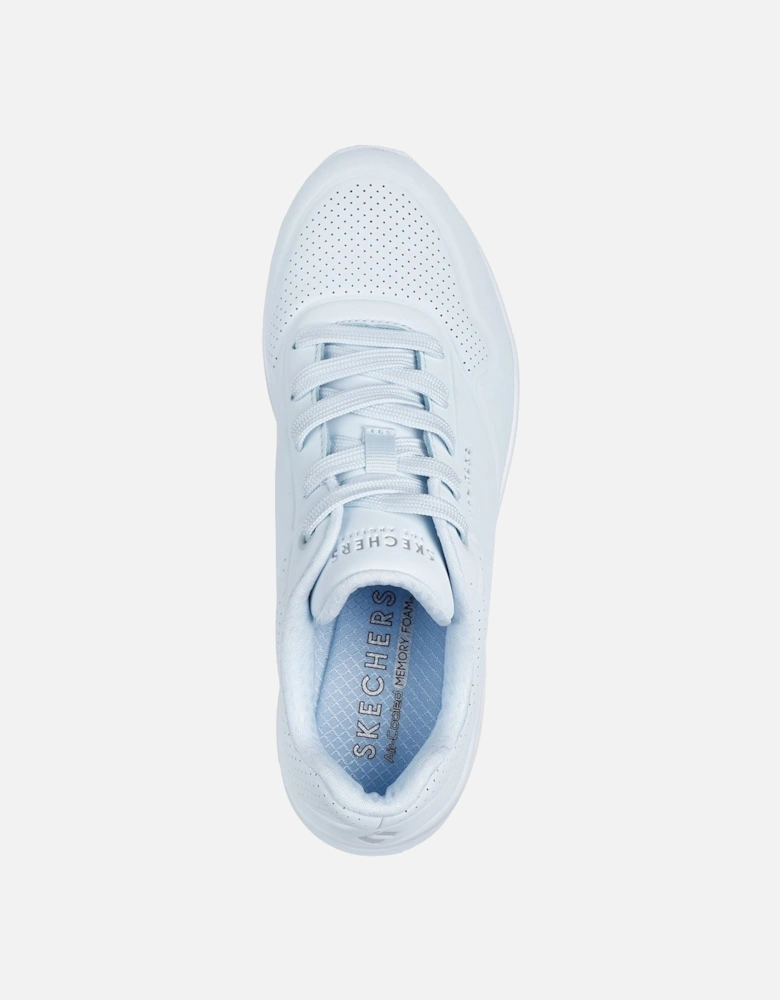 Uno Stand On Air Polyurethane Women's Light Denim Trainers