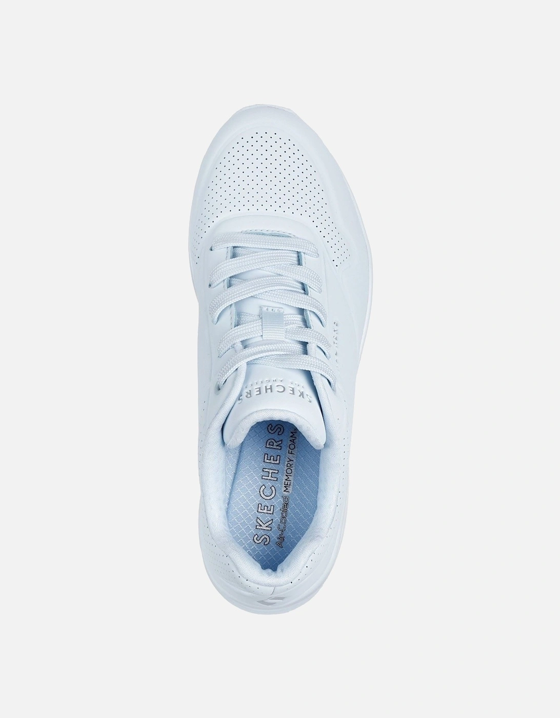 Uno Stand On Air Polyurethane Women's Light Denim Trainers