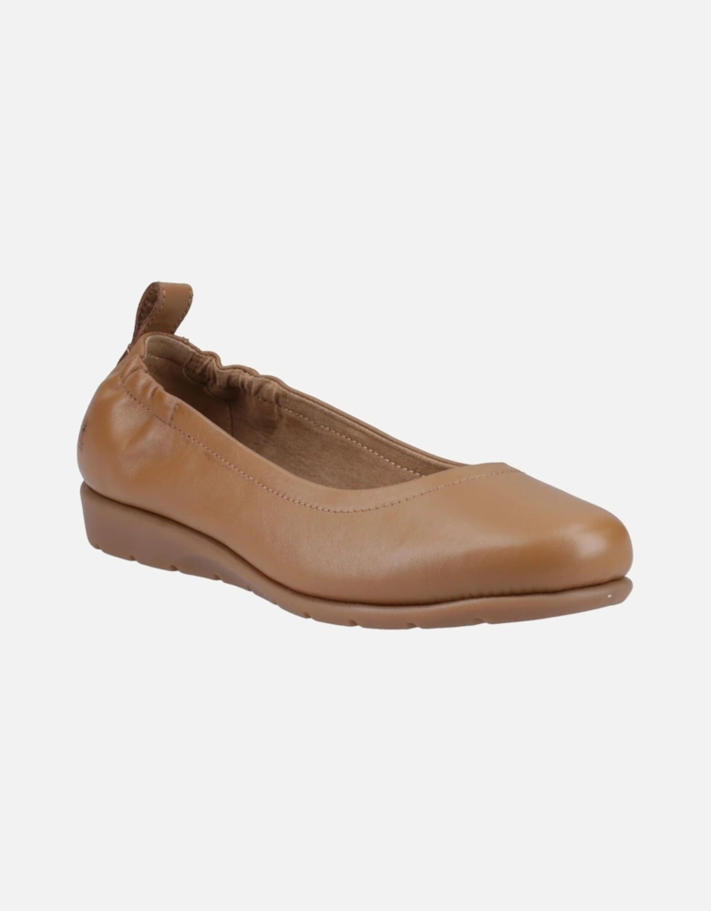 Skylar Leather Women's Tan Flats
