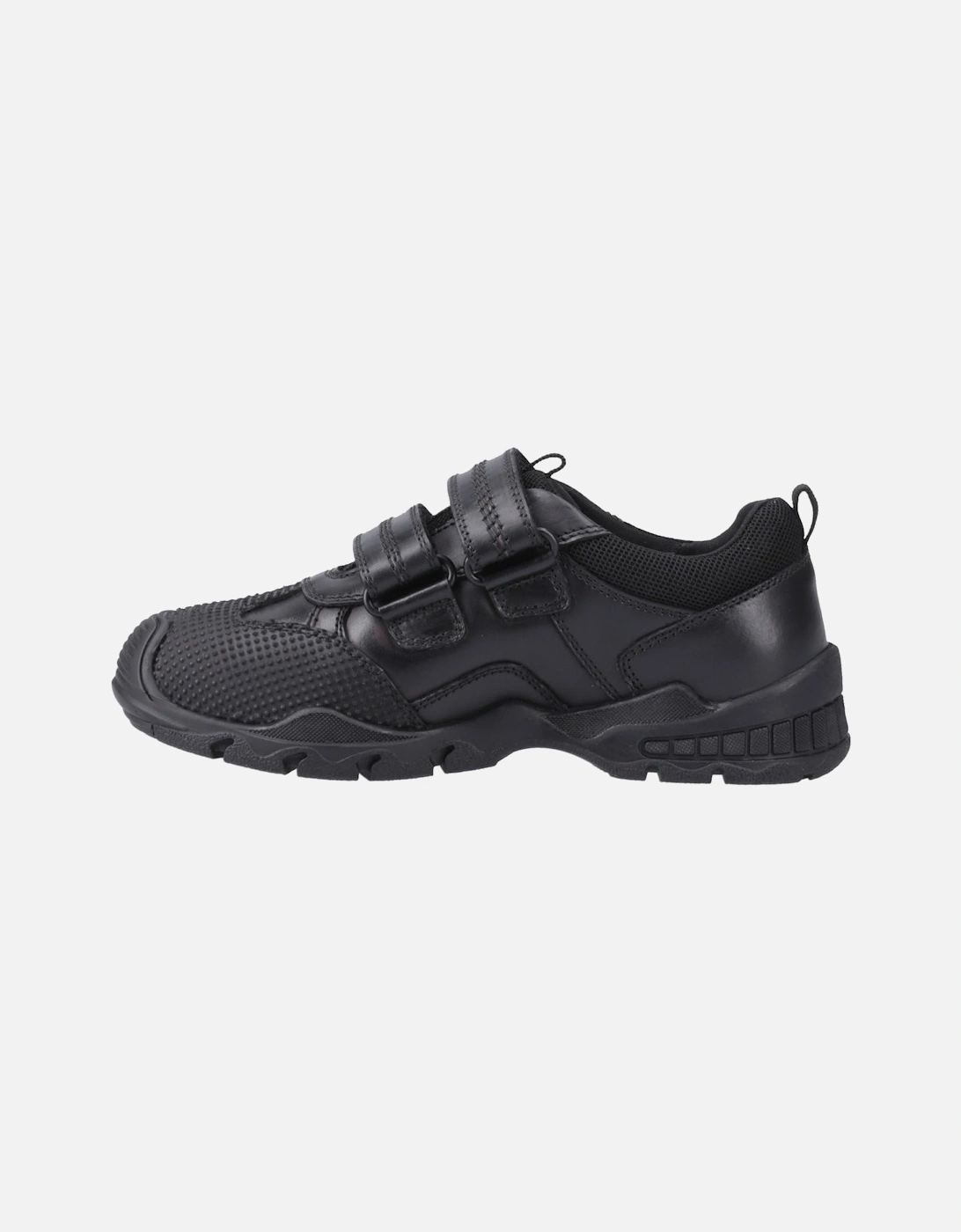 Tristen Leather Boys's Black Loafers
