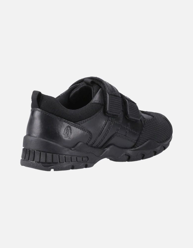 Tristen Leather Boys's Black Loafers