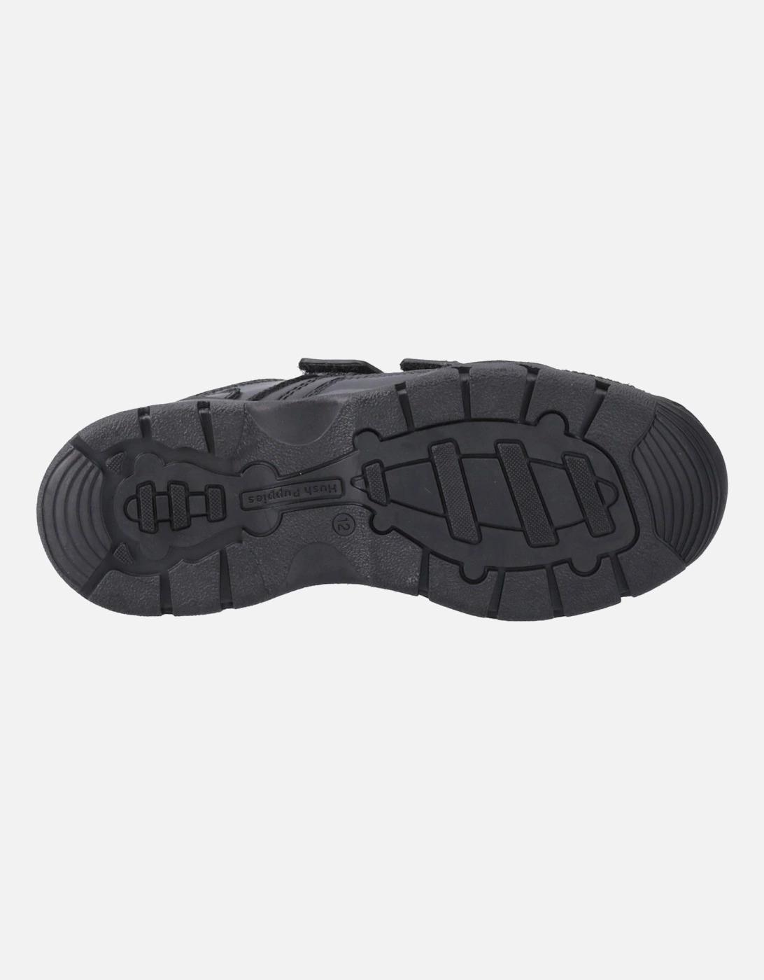 Tristen Leather Boys's Black Loafers
