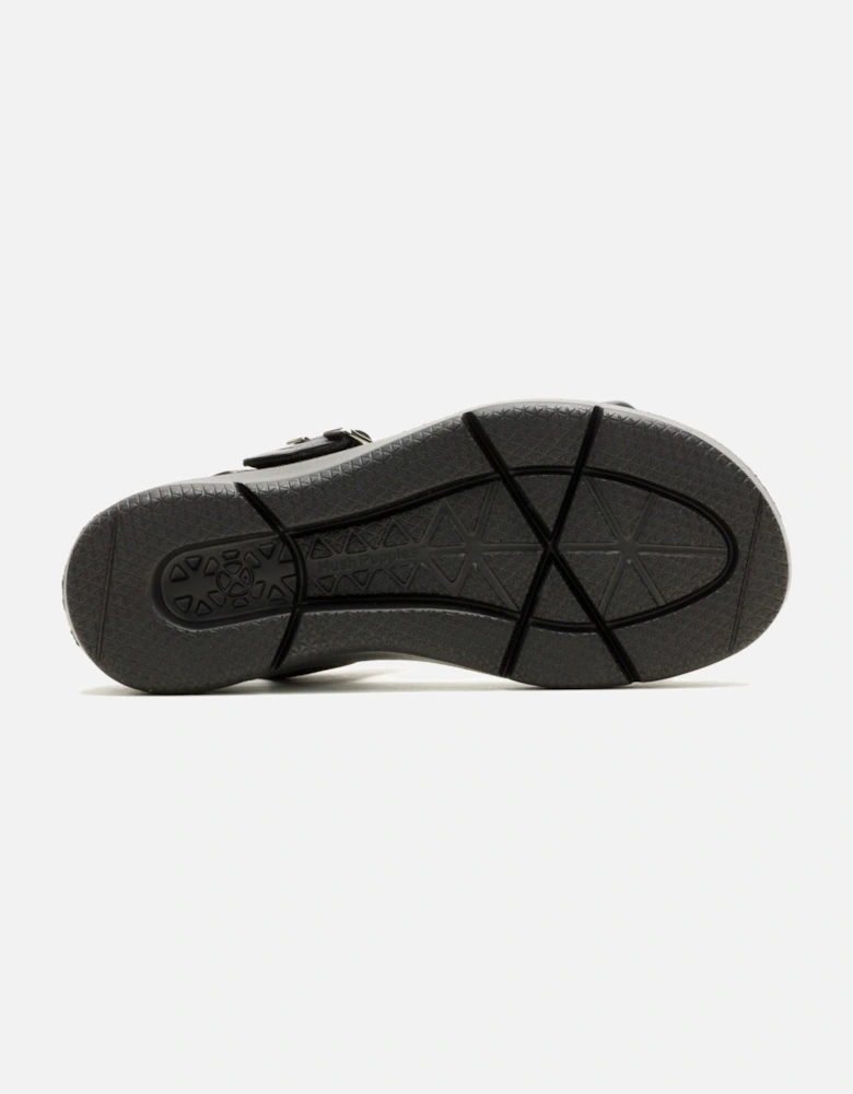 Uplift Leather Women's Black Sandals