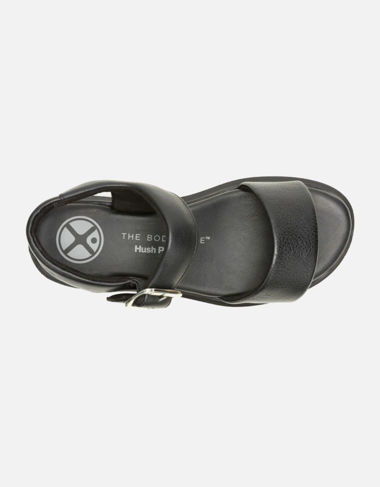 Uplift Leather Women's Black Sandals