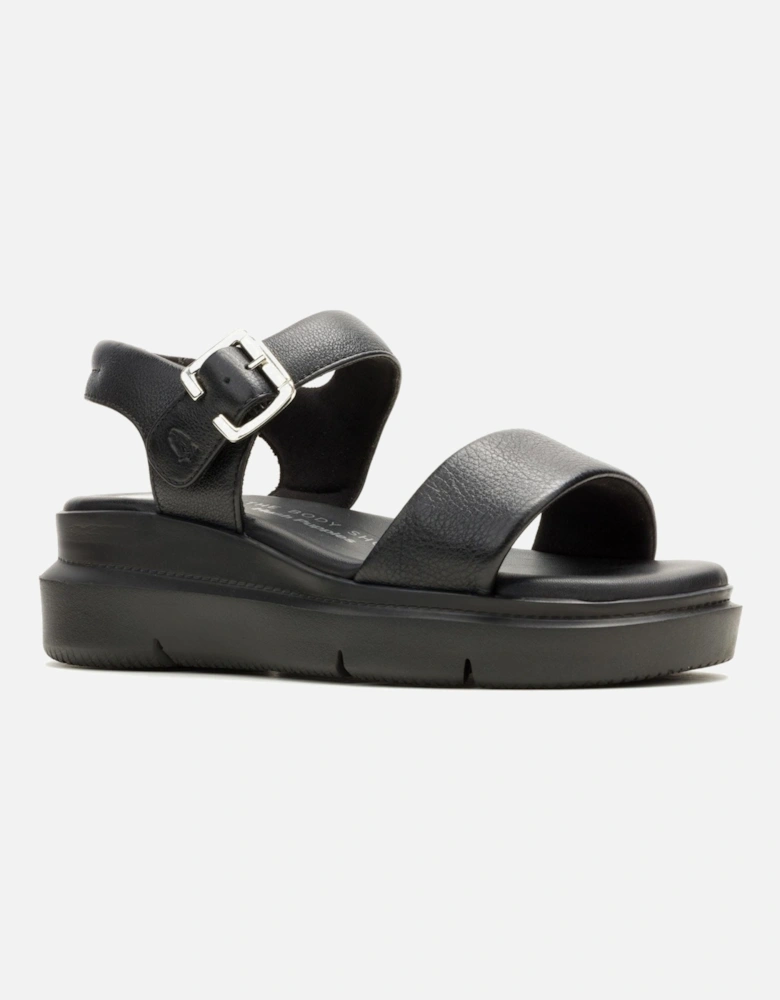 Uplift Leather Women's Black Sandals