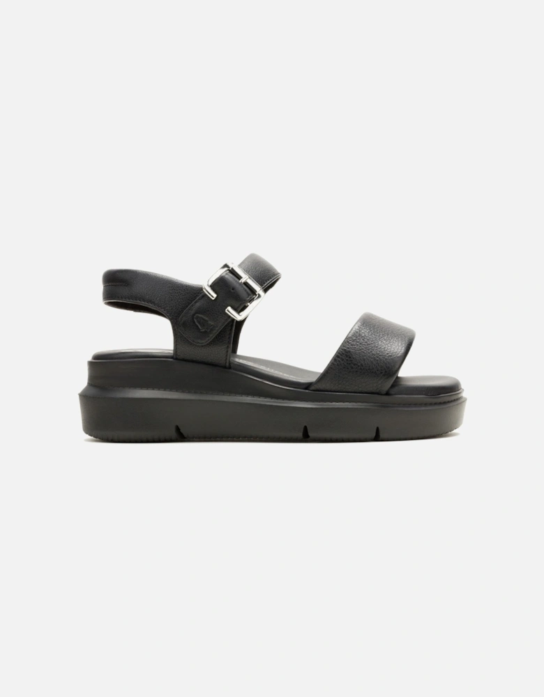 Uplift Leather Women's Black Sandals
