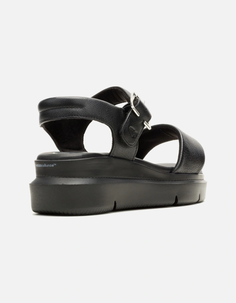 Uplift Leather Women's Black Sandals