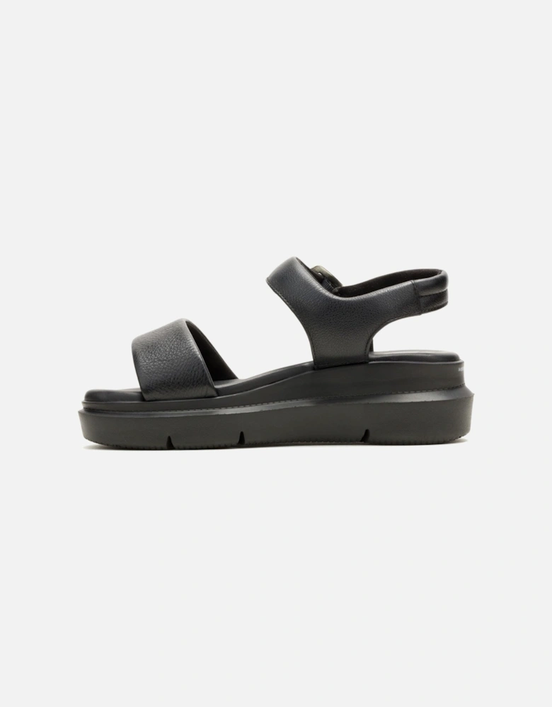 Uplift Leather Women's Black Sandals