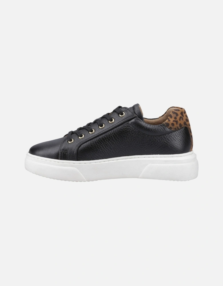 Kathryn Leather Women's Black Trainers