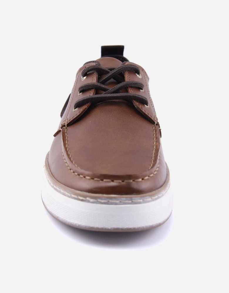 Sperry Moc Neo Polyurethane Men's Brown Boat Shoes