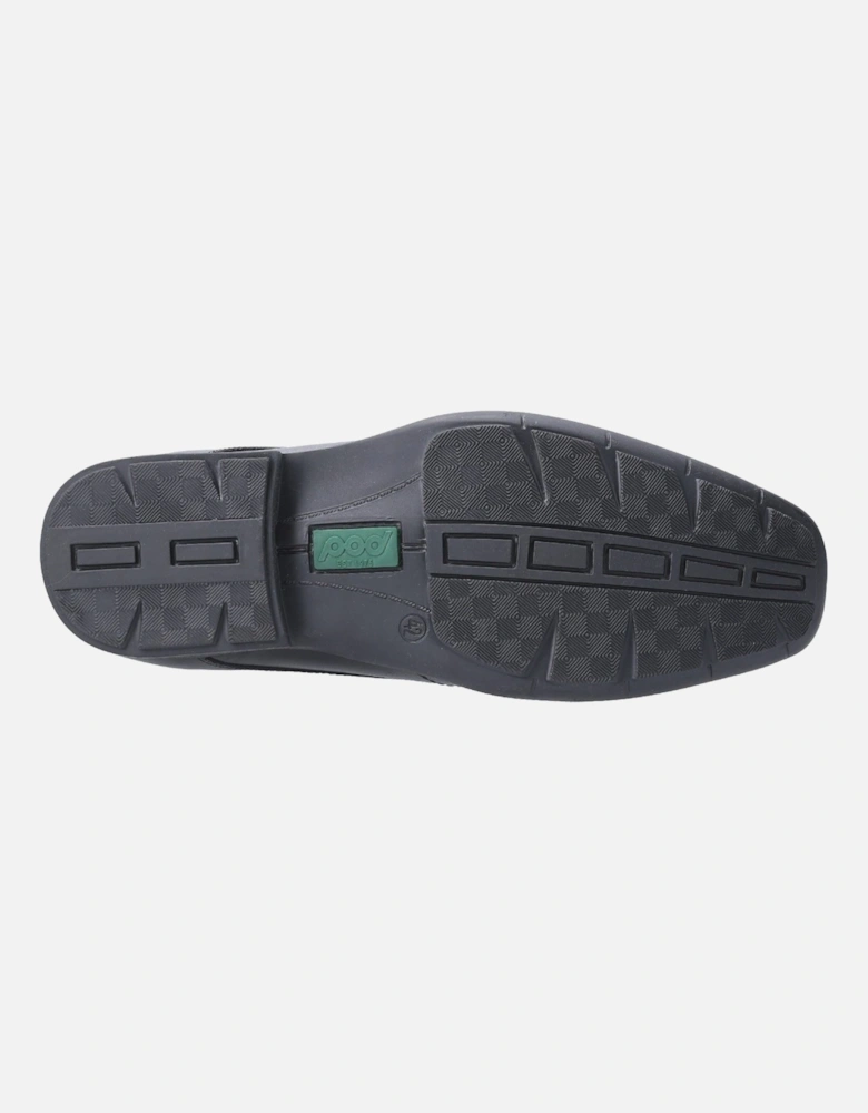 Dundee Leather Boys's Black Shoes