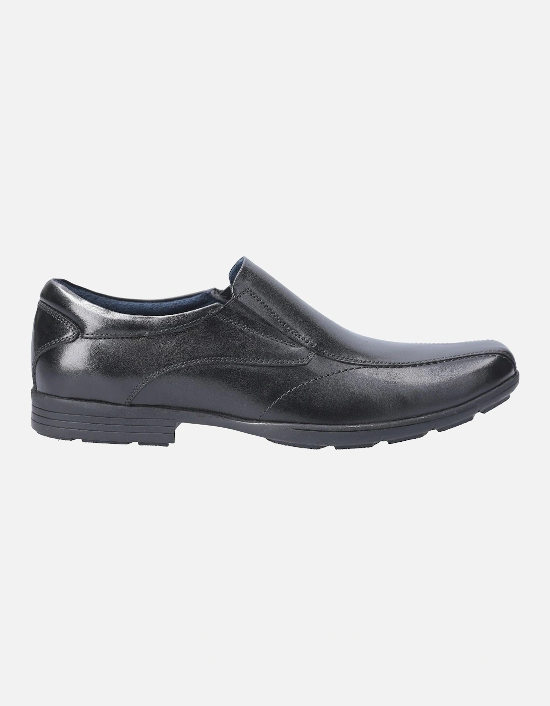 Dundee Leather Boys's Black Shoes