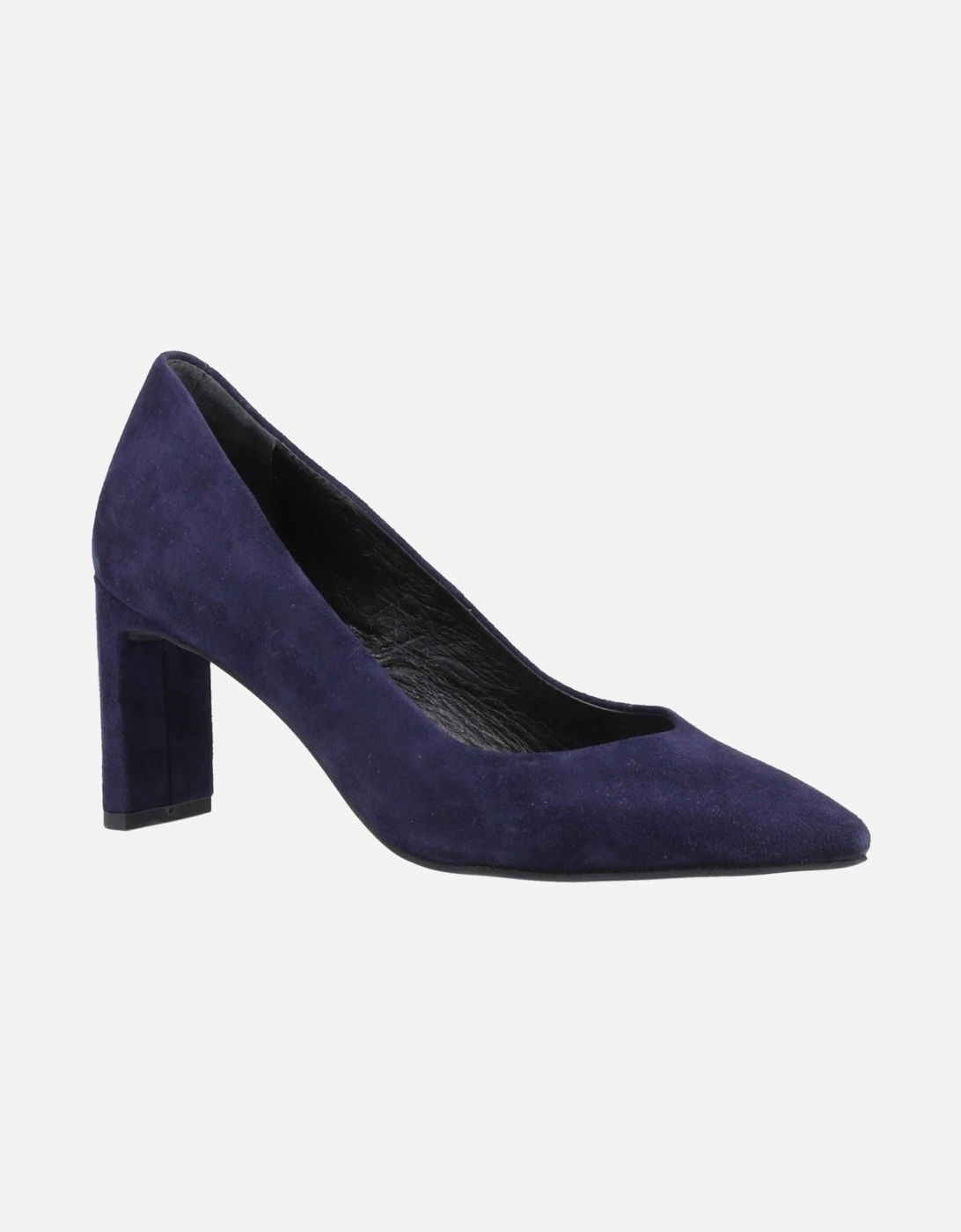 Olivia Suede Women's Navy Shoes, 6 of 5