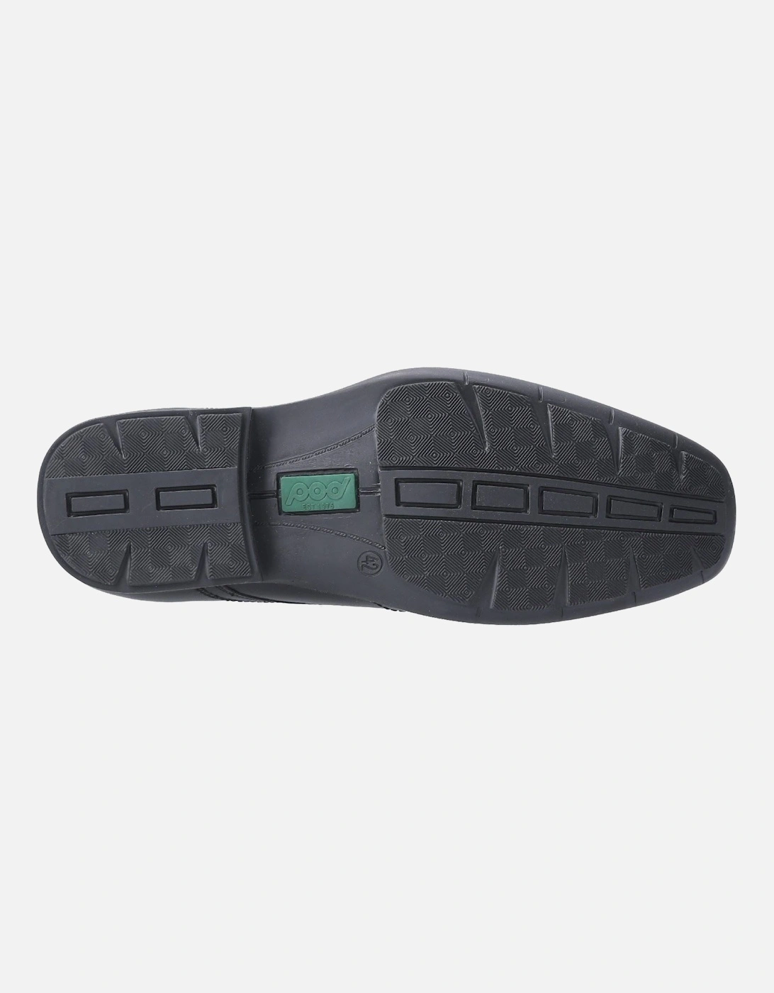 Angus Leather Boys's Black Shoes