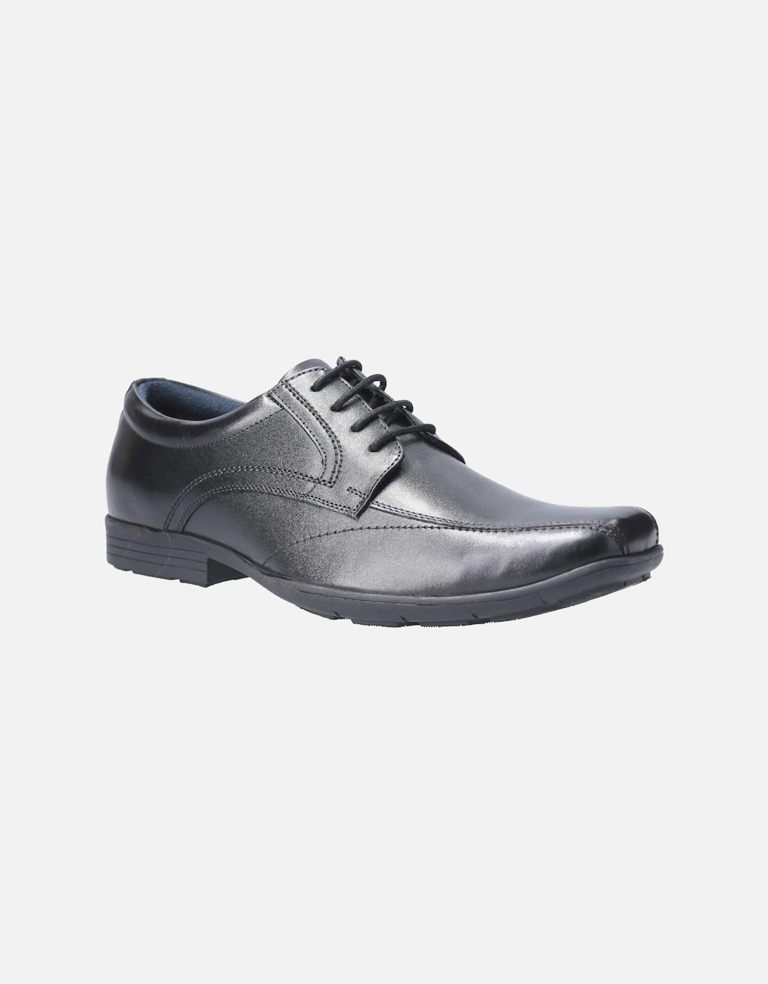 Angus Leather Boys's Black Shoes, 5 of 4