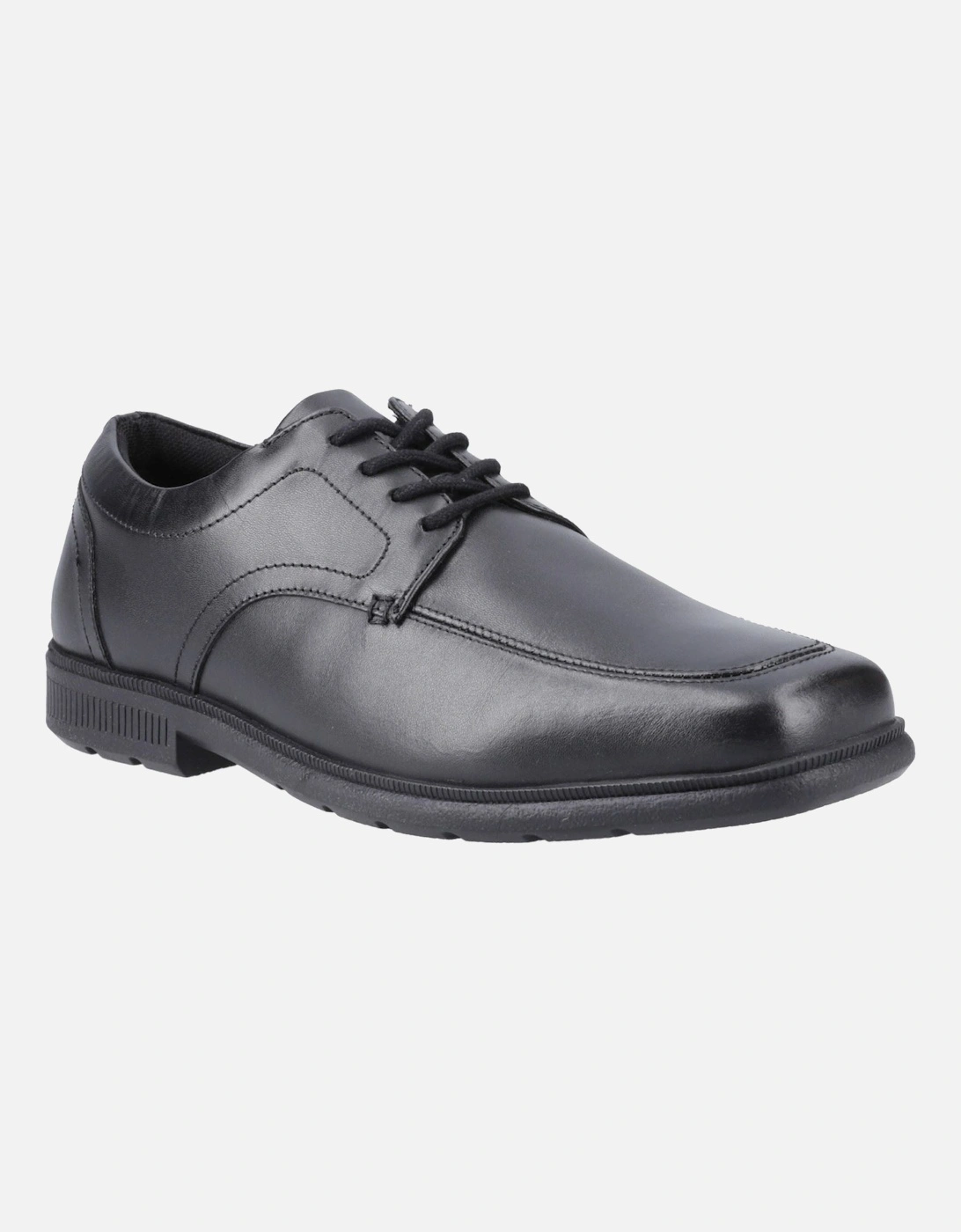 Hornet Leather Boys's Black Shoes, 6 of 5