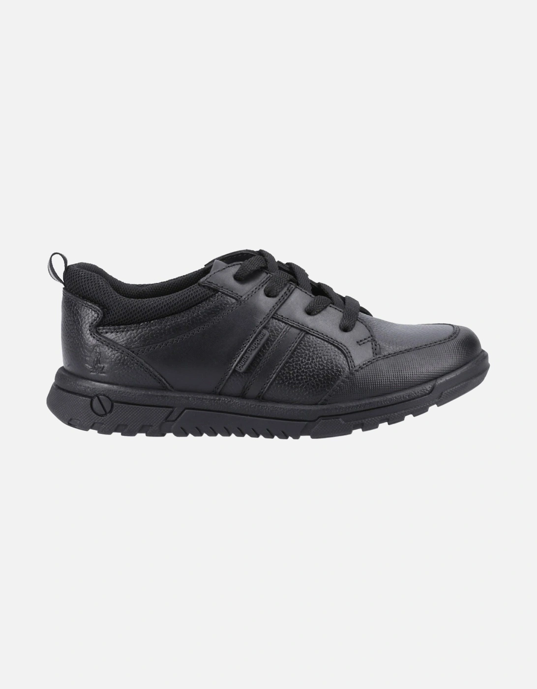 Steven Senior Leather Boys's Black Lace-Up Shoes