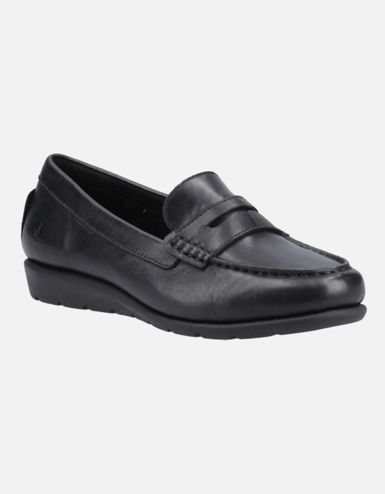 Shelby Leather Women's Black Loafers