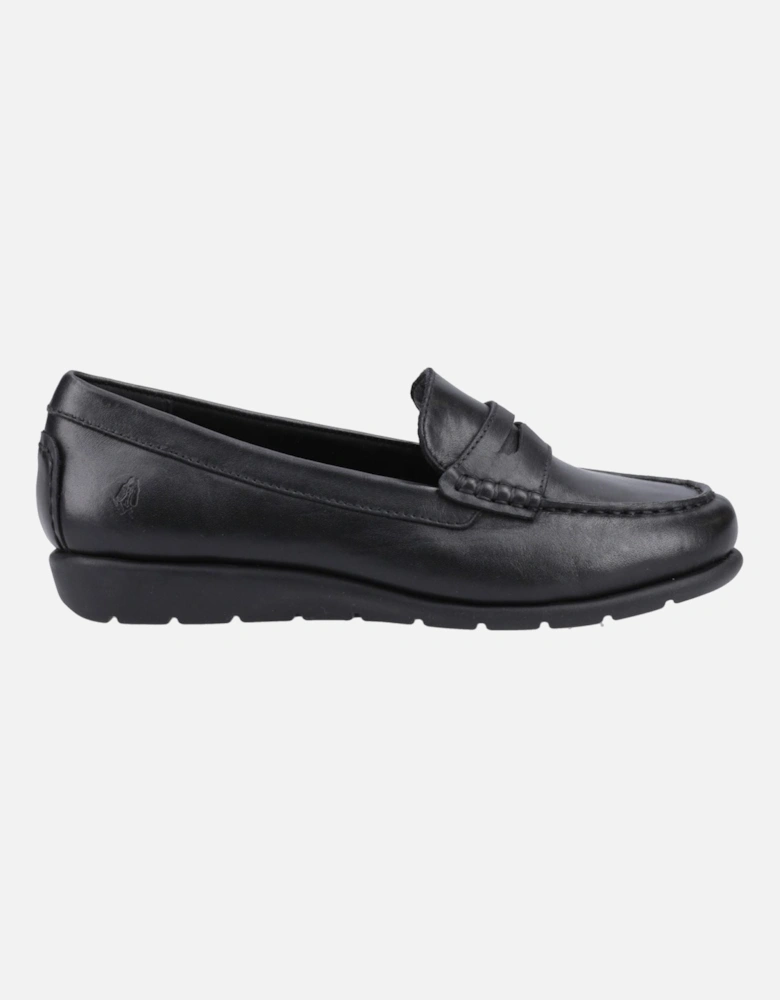 Shelby Leather Women's Black Loafers