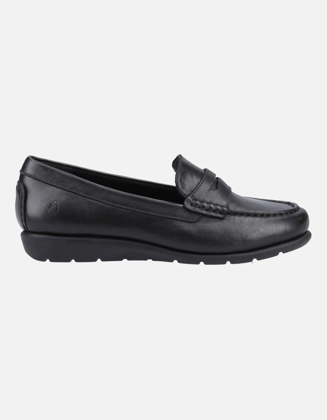 Shelby Leather Women's Black Loafers