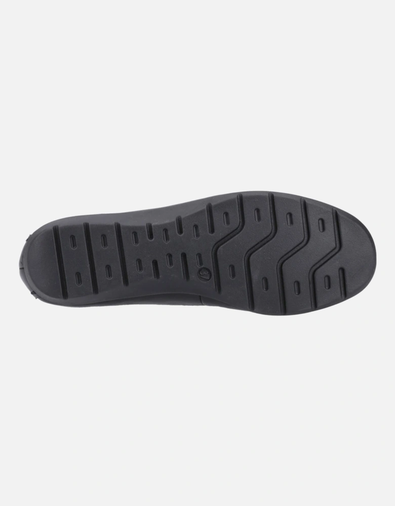 Shelby Leather Women's Black Loafers
