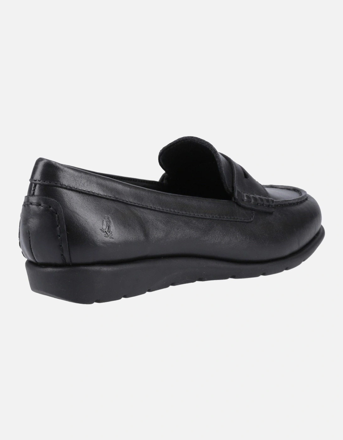 Shelby Leather Women's Black Loafers
